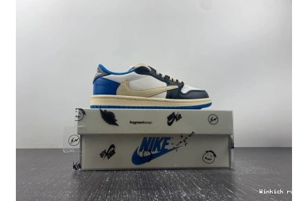 1 Low x OG Fragment Jordan (KIDS)Travis Air x Scott 0715